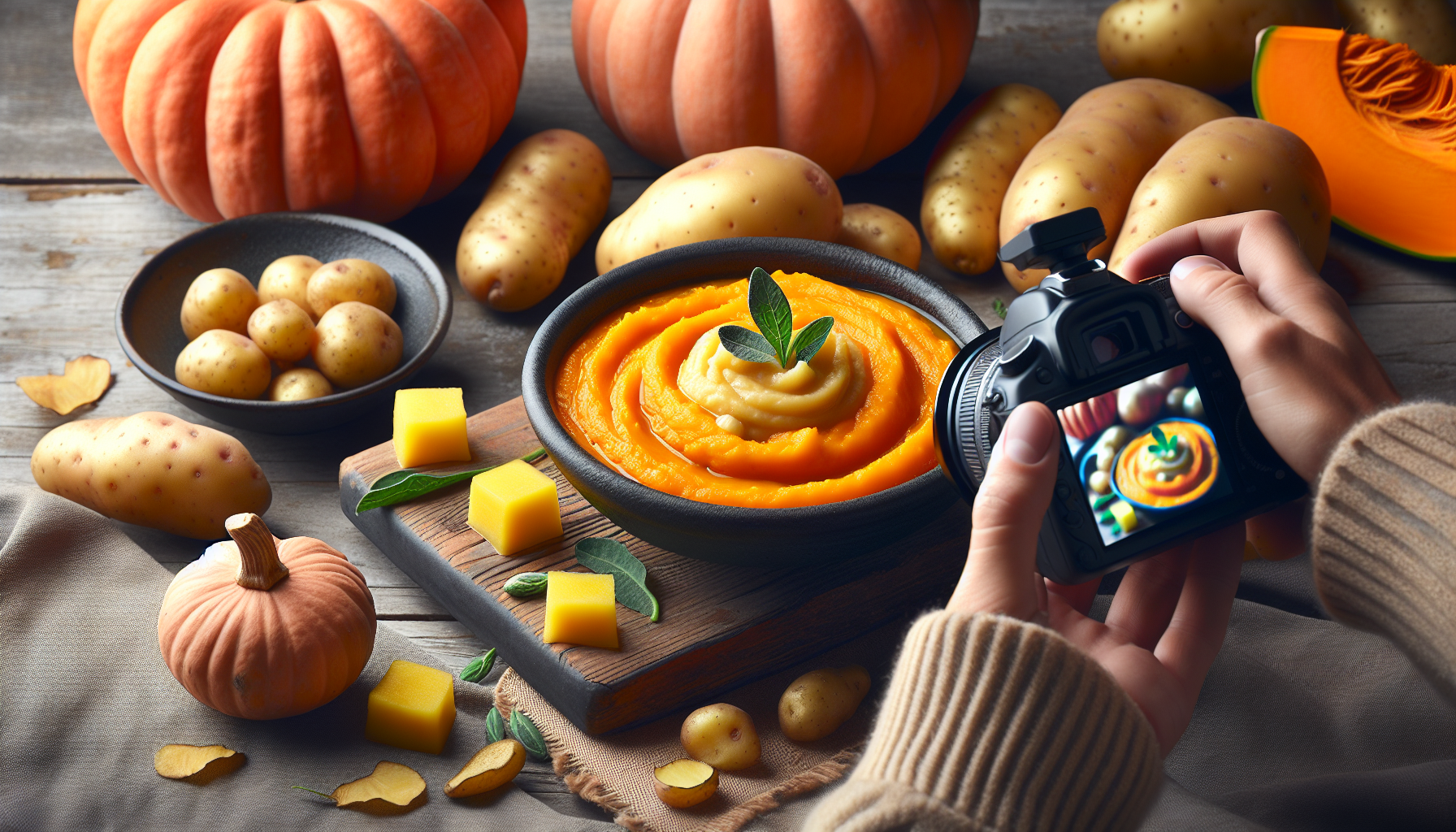 vellutata di zucca e patate